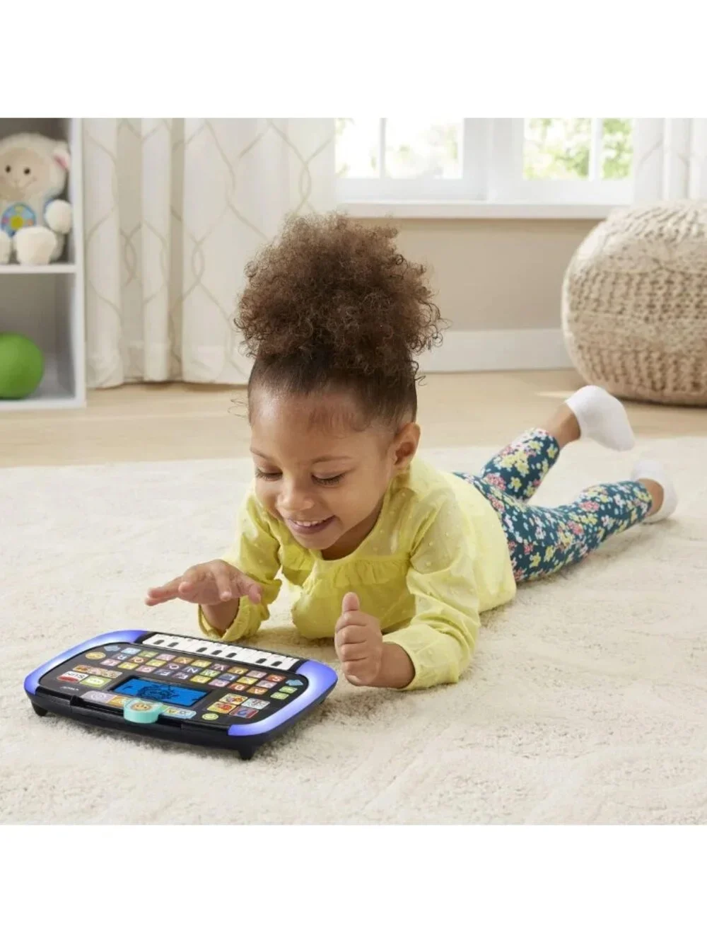 Light-Up Kids Tablet with Interactive Apps, Educational Games & Fun Sounds